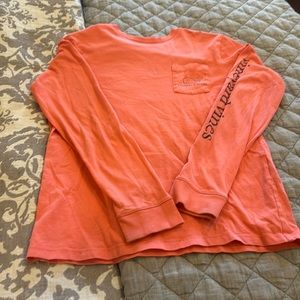 Vineyard Vines Size M peach Long Sleeve T-Shirt